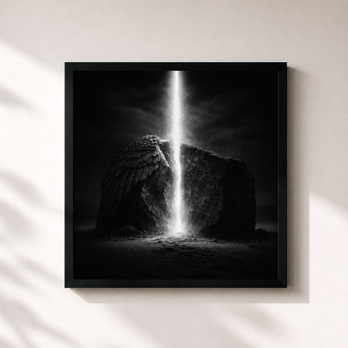 Booba · Blanco nemesis — Affiche encadrée