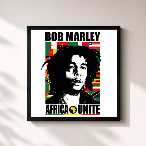 Bob Marley & The Wailers · Africa Unite EP — Stampa incorniciata