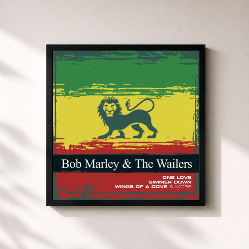 Bob Marley & The Wailers · Collections — Affiche encadrée