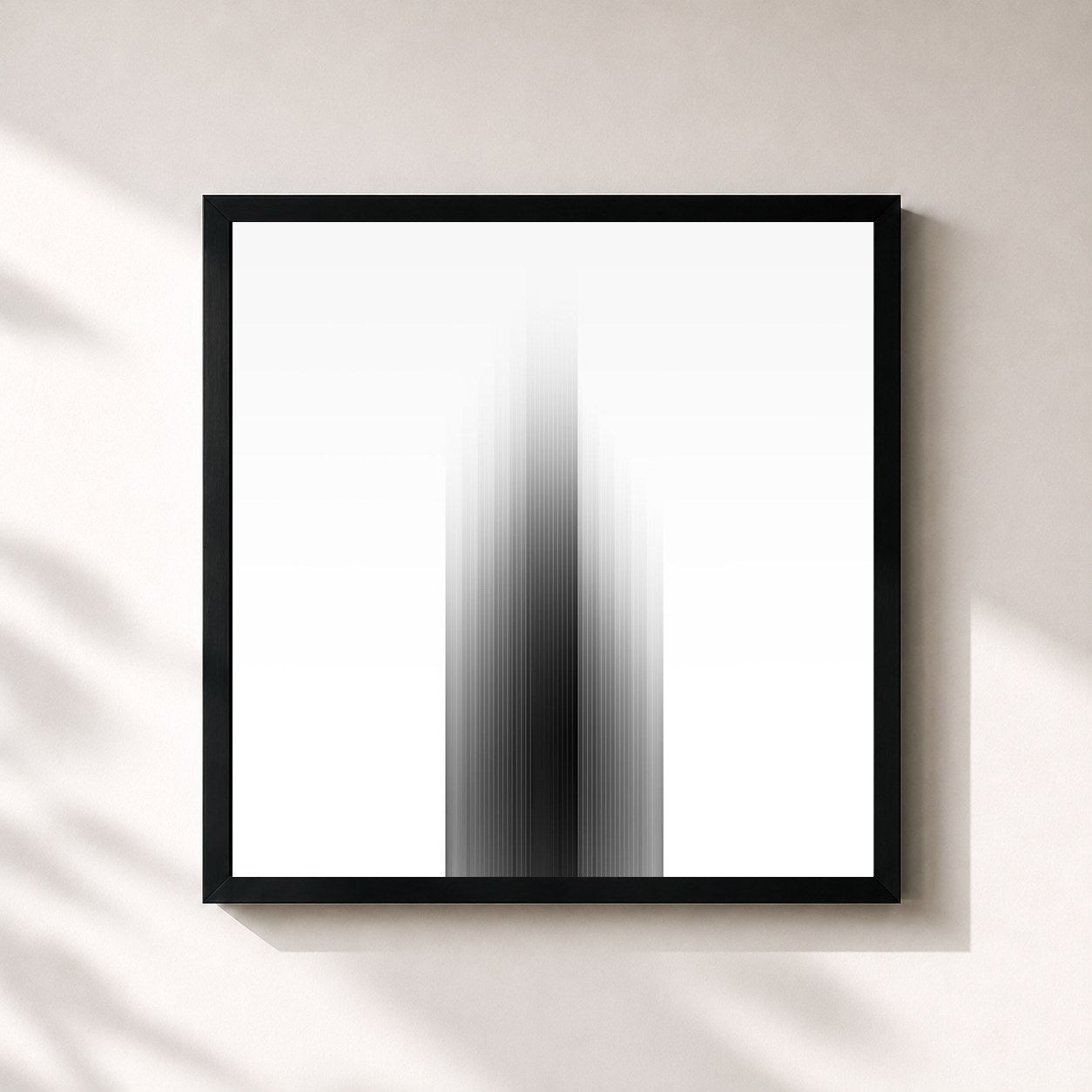 #noir Tableau carré de l'album Sundowning de Sleep Token, cadre noir 32x32 cm