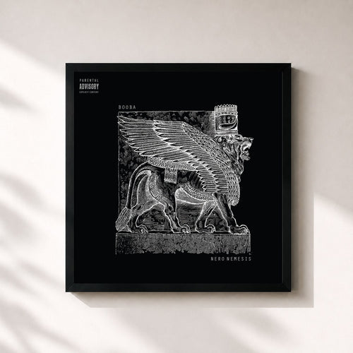 Booba · Nero nemesis — Affiche encadrée