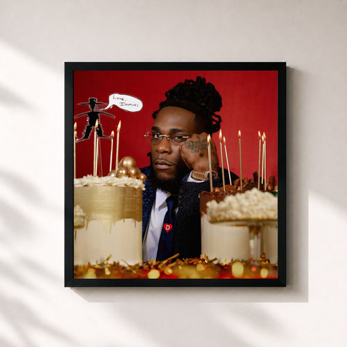 Burna Boy · Love, Damini — Affiche encadrée