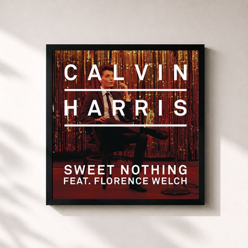 Calvin Harris · Sweet Nothing (feat. Florence Welch) — Gerahmter Kunstdruck