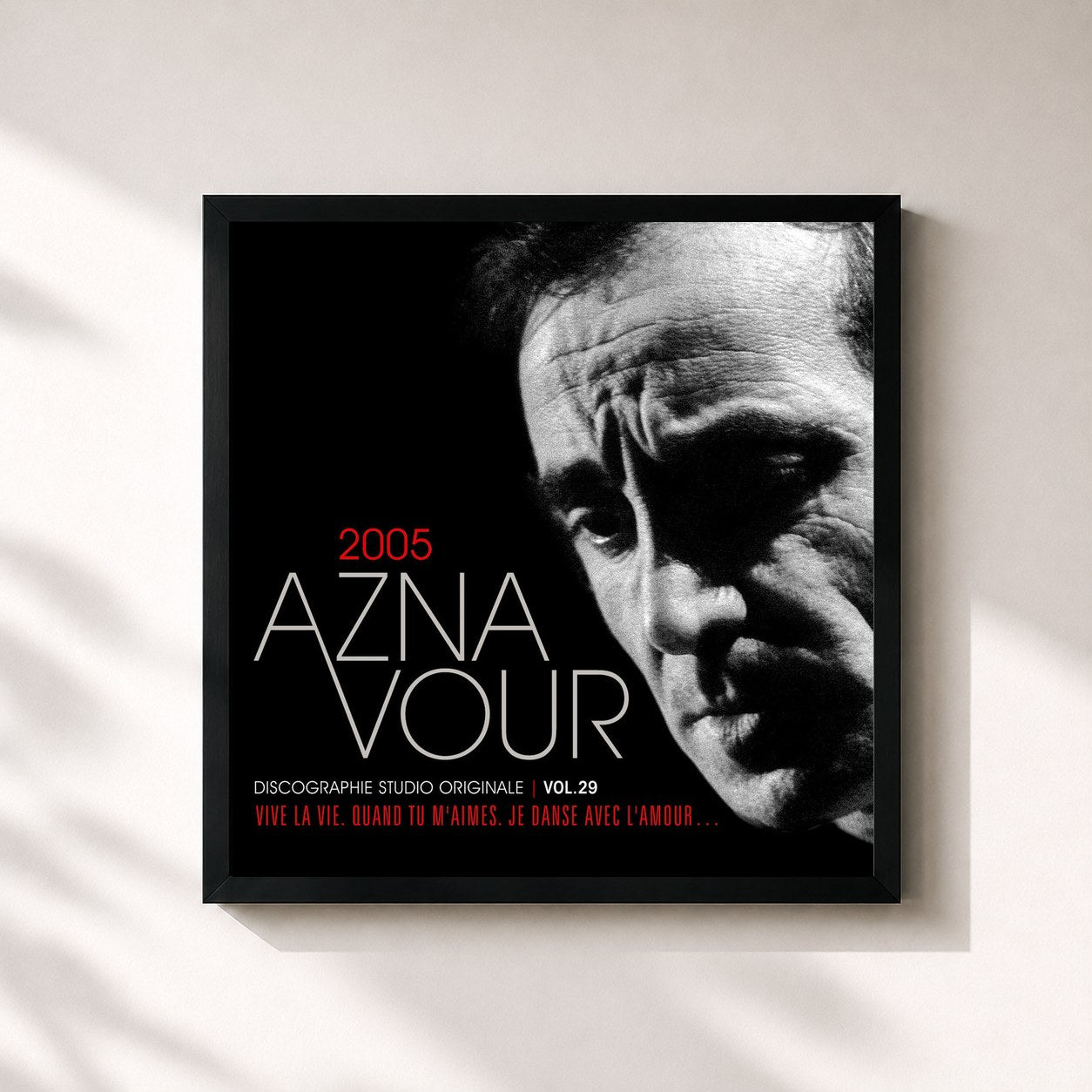 Charles Aznavour · Vol. 29 - 2005 Discographie studio originale