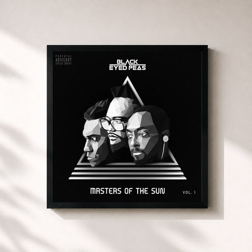 Black Eyed Peas · MASTERS OF THE SUN VOL. 1 — Gerahmter Kunstdruck