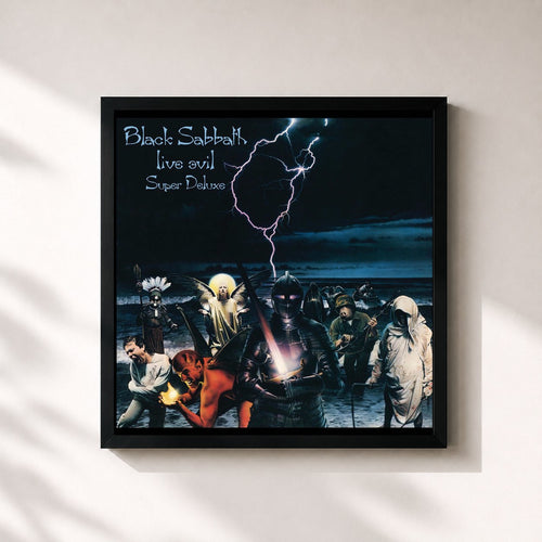 Black Sabbath · Live Evil (40th Anniversary Edition) — Gerahmter Kunstdruck