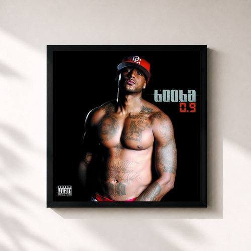 Booba · 0.9 — Affiche encadrée