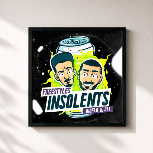 Bigflo & Oli · Insolents — Affiche encadrée