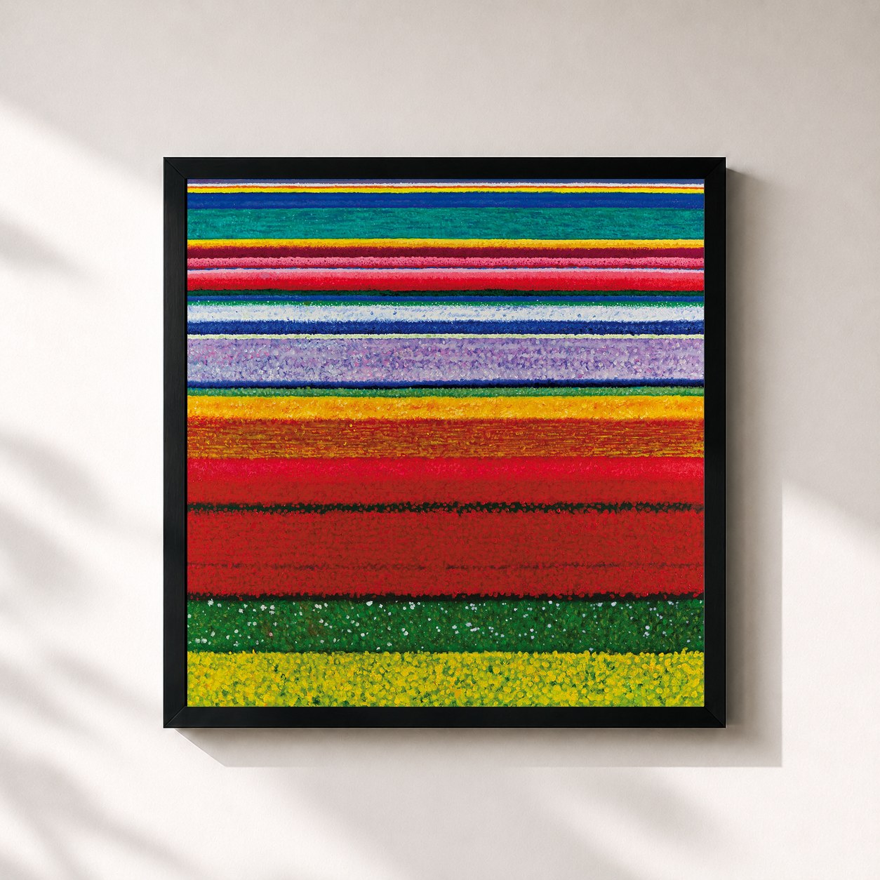 #noir Tableau carré de l'album Little Hell de City and Colour, cadre noir 32x32 cm