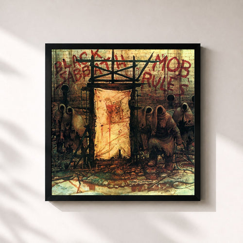 Black Sabbath · Mob Rules — Framed art print