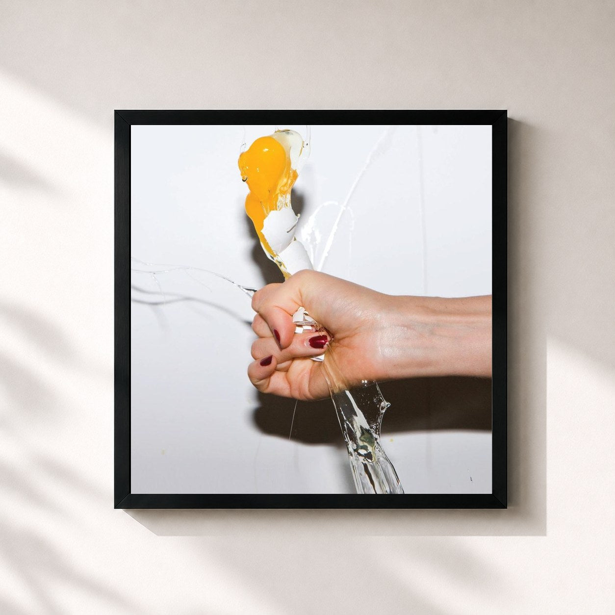 #noir Tableau carré de l'album It's Blitz! (Deluxe digital album) de Yeah Yeah Yeahs, cadre noir 32x32 cm