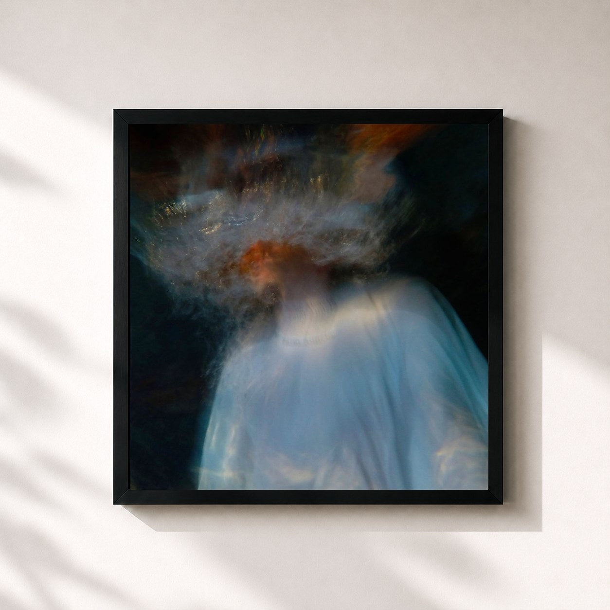 #noir Tableau carré de l'album Homesick de 1nonly, cadre noir 32x32 cm