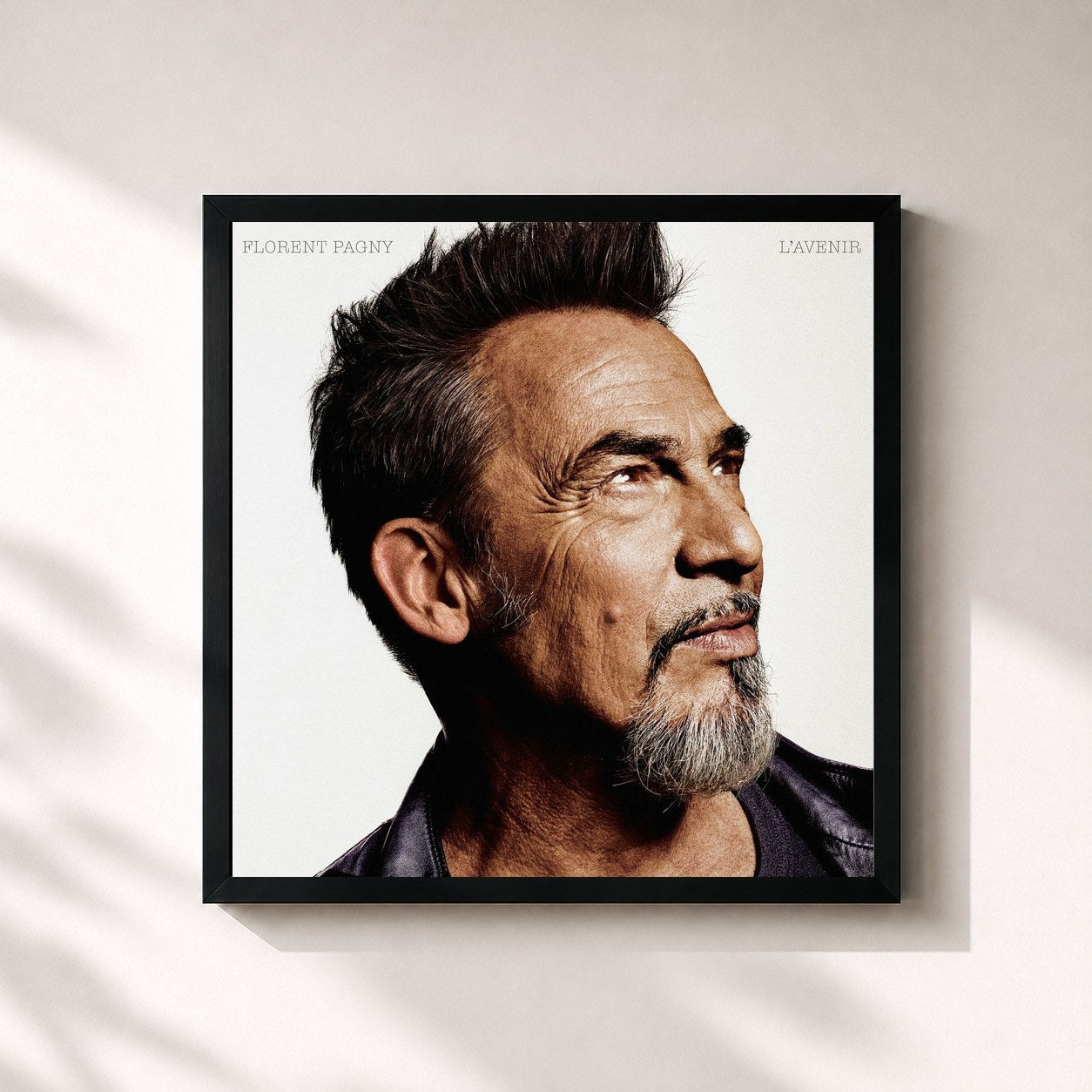 Florent Pagny · L'avenir — Gerahmter Kunstdruck