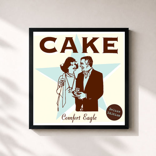 CAKE · Comfort Eagle — Affiche encadrée