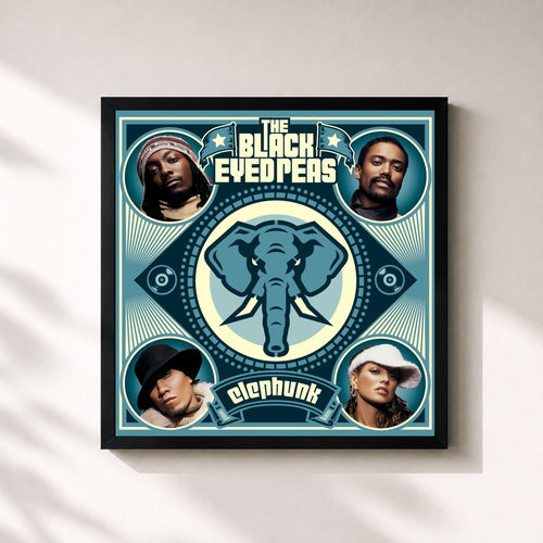 Black Eyed Peas · Elephunk — Gerahmter Kunstdruck