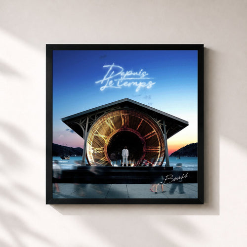 Bouss · Depuis le temps (Part. 2) — Affiche encadrée