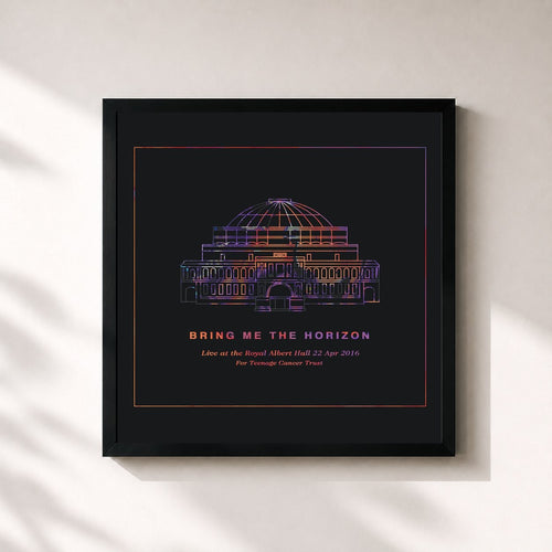 Bring Me the Horizon · Live at the Royal Albert Hall — Gerahmter Kunstdruck