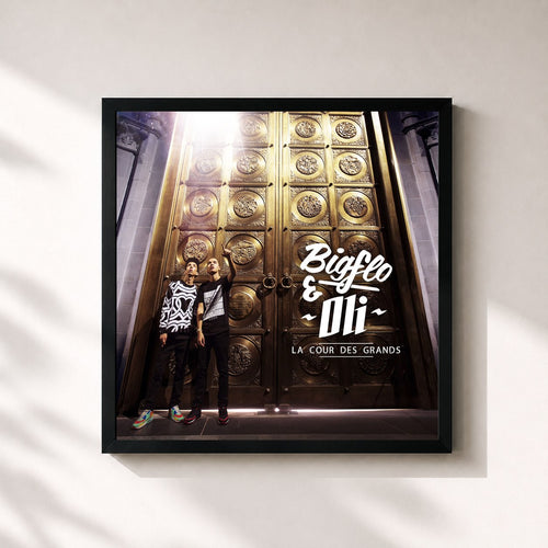 Bigflo & Oli · La cour des grands — Affiche encadrée
