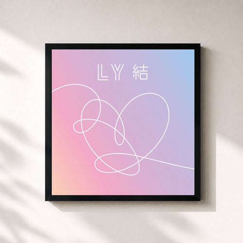 BTS · Love Yourself 結 'Answer' — Gerahmter Kunstdruck