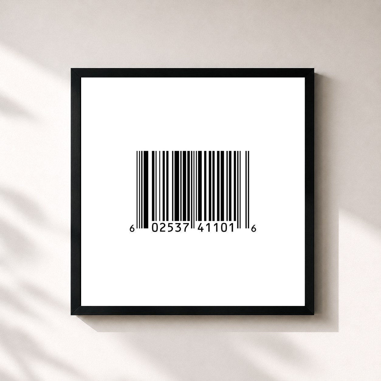 #noir Tableau carré de l'album My Name Is My Name de Pusha T, cadre noir 32x32 cm