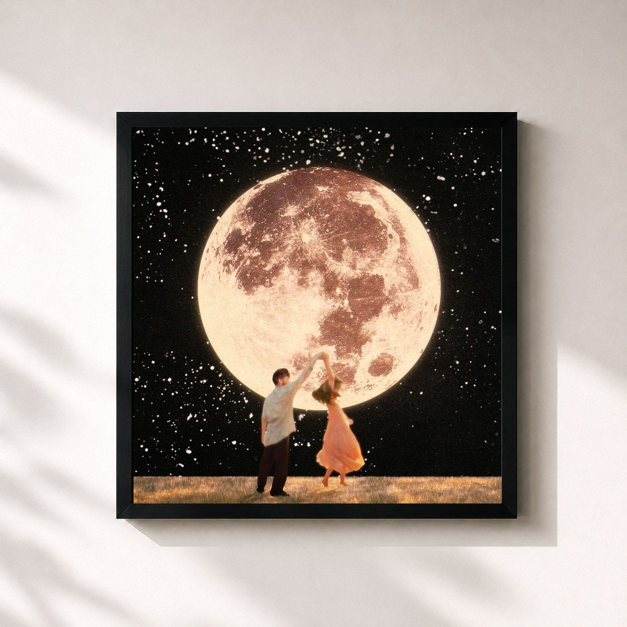 #noir Tableau carré de l'album You'll Be Alright, Kid (Chapter 1) de Alex Warren, cadre noir 32x32 cm