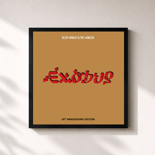 Bob Marley & The Wailers · Exodus 30th Anniversary Edition — Affiche encadrée