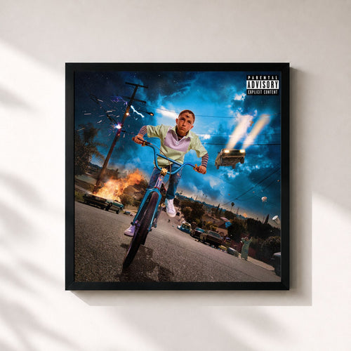Bad Bunny · YHLQMDLG — Stampa incorniciata