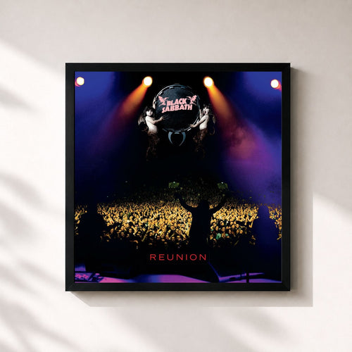Black Sabbath · Reunion (25th Anniversary Expanded Edition) — Gerahmter Kunstdruck
