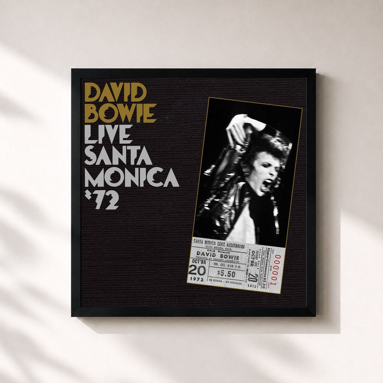 David Bowie · Live in Santa Monica '72