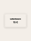 Carte cadeau Le Mur Sonore de 15 euros