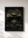 #noir Tableau de l'album Unstoppable de Rascal Flatts, cadre noir, imprimé et encadré en France