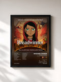 #noir Tableau de l'album The Breadwinner (Original Motion Picture Soundtrack) de Mychael Danna, cadre noir, imprimé et encadré en France