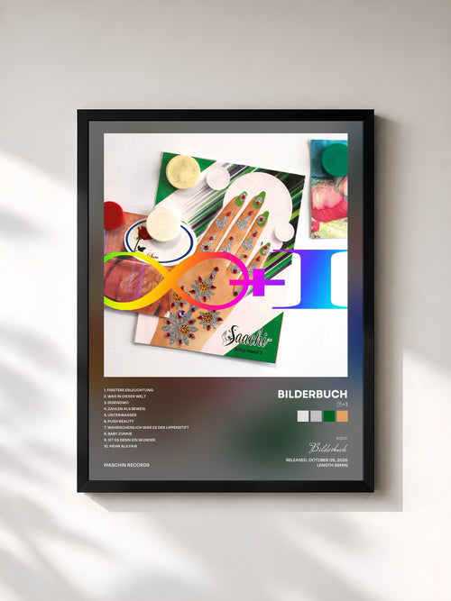 Bilderbuch · ∞+1 — Affiche encadrée