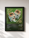 #noir Tableau de l'album Sometimes You Win de Dr. Hook, cadre noir, imprimé et encadré en France