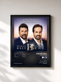 #noir Tableau de l'album Together Again (Deluxe) de Michael Ball, cadre noir, imprimé et encadré en France