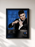 #noir Tableau de l'album To Be Loved (Deluxe) de Michael Bublé, cadre noir, imprimé et encadré en France