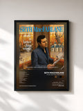 #noir Tableau de l'album Music Is Better Than Words de Seth MacFarlane, cadre noir, imprimé et encadré en France