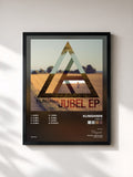 #noir Tableau de l'album Jubel EP de Klingande, cadre noir, imprimé et encadré en France