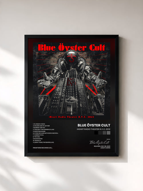 Blue Öyster Cult · iHeart Radio Theater N.Y.C. 2012 — Affiche encadrée