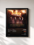 #noir Tableau de l'album A Musical Affair (French Version) de Il Divo, cadre noir, imprimé et encadré en France