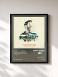 #noir Tableau de l'album The Mountain de Dierks Bentley, cadre noir, imprimé et encadré en France