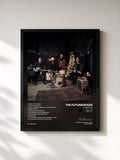 #noir Tableau de l'album Christmas de The Futureheads, cadre noir, imprimé et encadré en France