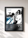 #noir Tableau de l'album Today Is Tomorrow de Showtek, cadre noir, imprimé et encadré en France