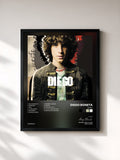 #noir Tableau de l'album Diego de Diego Boneta, cadre noir, imprimé et encadré en France