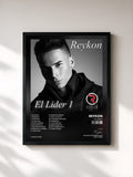 #noir Tableau de l'album El Lider 1 de Reykon, cadre noir, imprimé et encadré en France