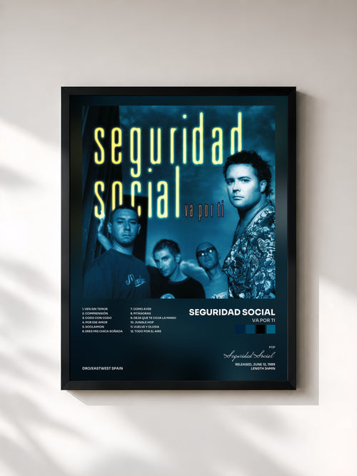 Seguridad Social · Va Por Ti — Affiche encadrée