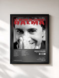 #noir Tableau de l'album 1989-2004 Lo Mejor De de Sergio Dalma, cadre noir, imprimé et encadré en France