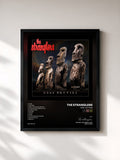 #noir Tableau de l'album Dark Matters de The Stranglers, cadre noir, imprimé et encadré en France