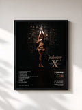#noir Tableau de l'album Jealousy de X JAPAN, cadre noir, imprimé et encadré en France