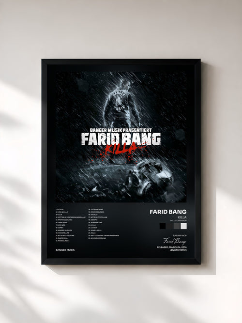 Farid Bang · Killa (Deluxe Version) — Affiche encadrée